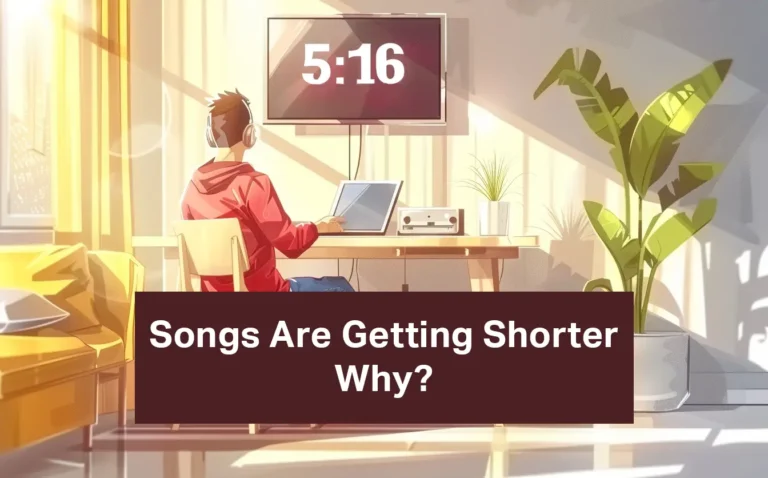 Why Songs Are Getting Shorter Nowadays