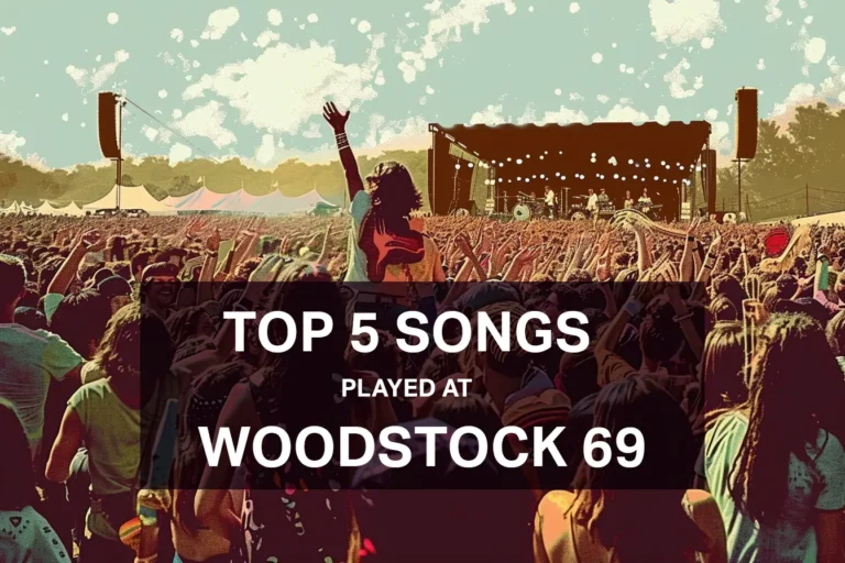 TOP 5 Songs Played at Woodstock 69