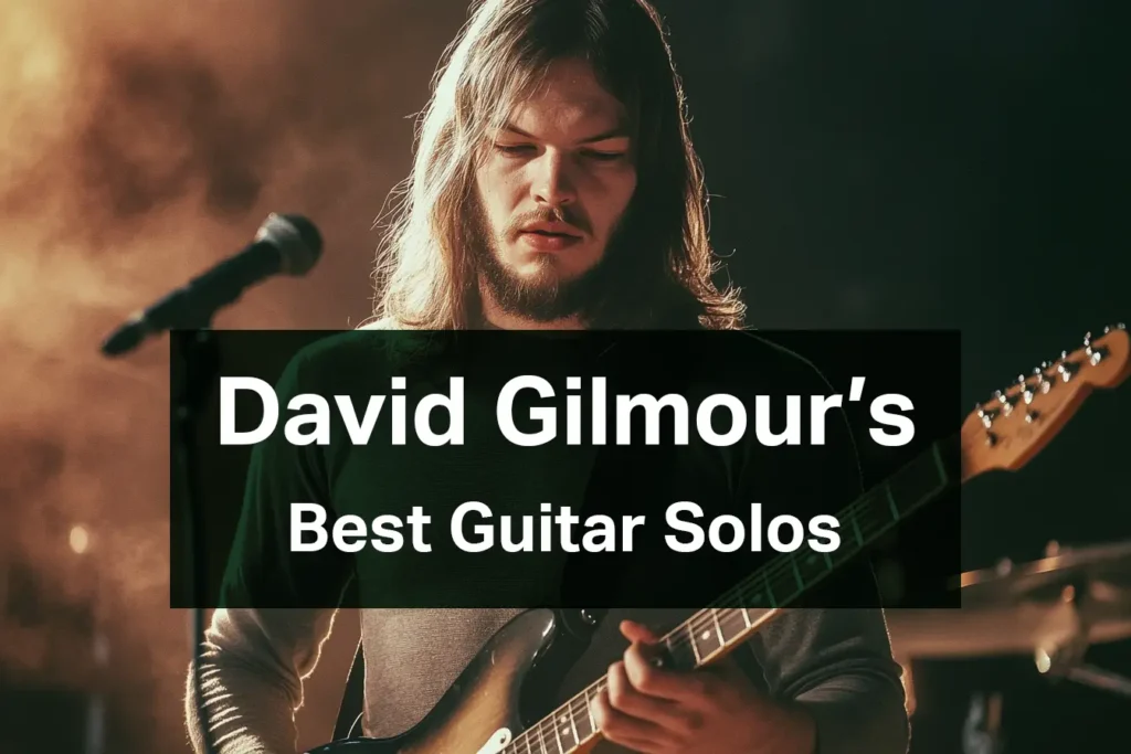 David Gilmour's TOP 5 Most Iconic Guitar Solos