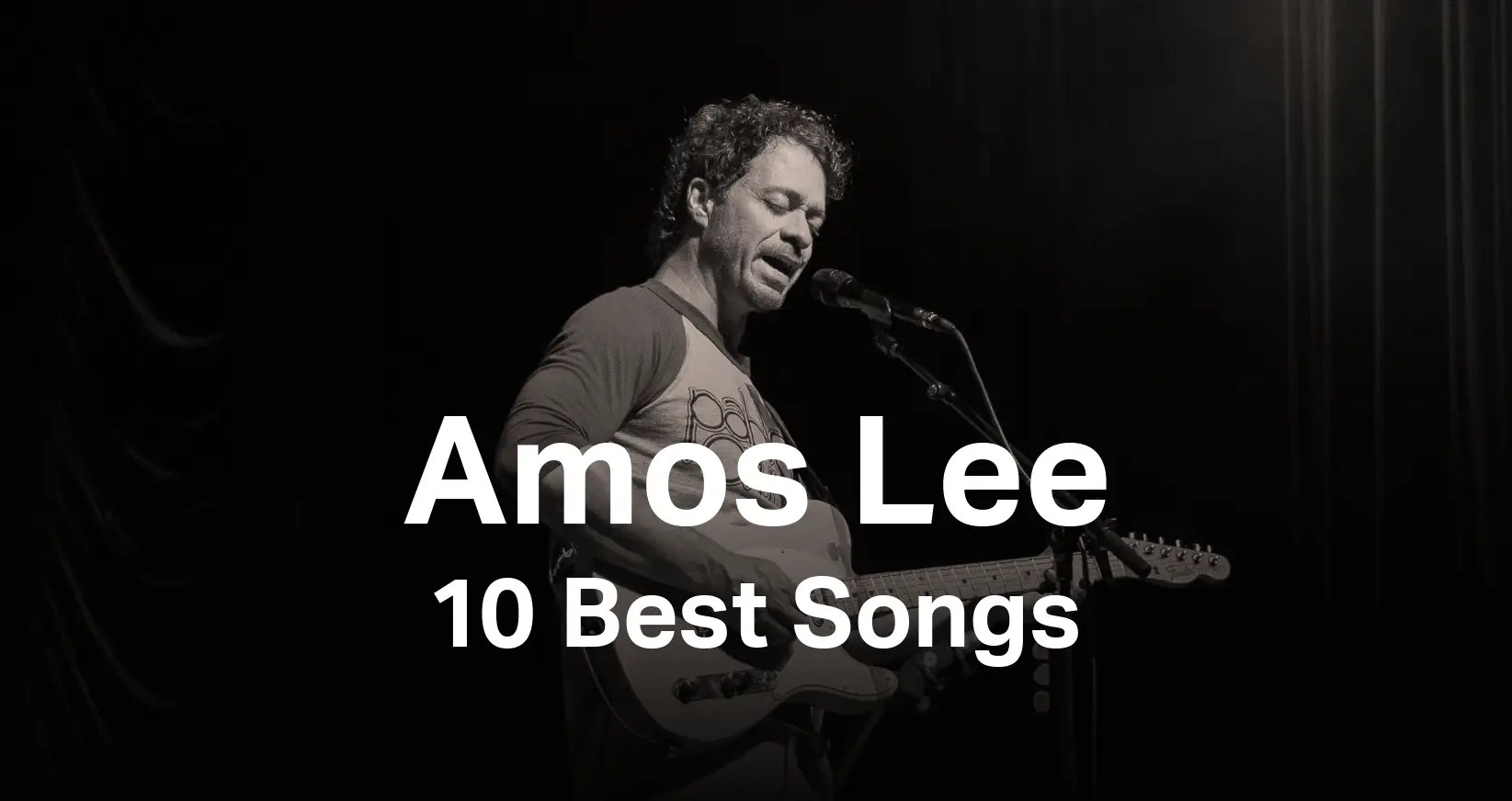 10 Best Amos Lee Songs: Not AI-Generated List