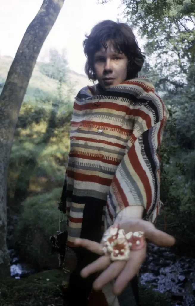 Nick Drake photo in color - taken by Julian Lloyd in 1967