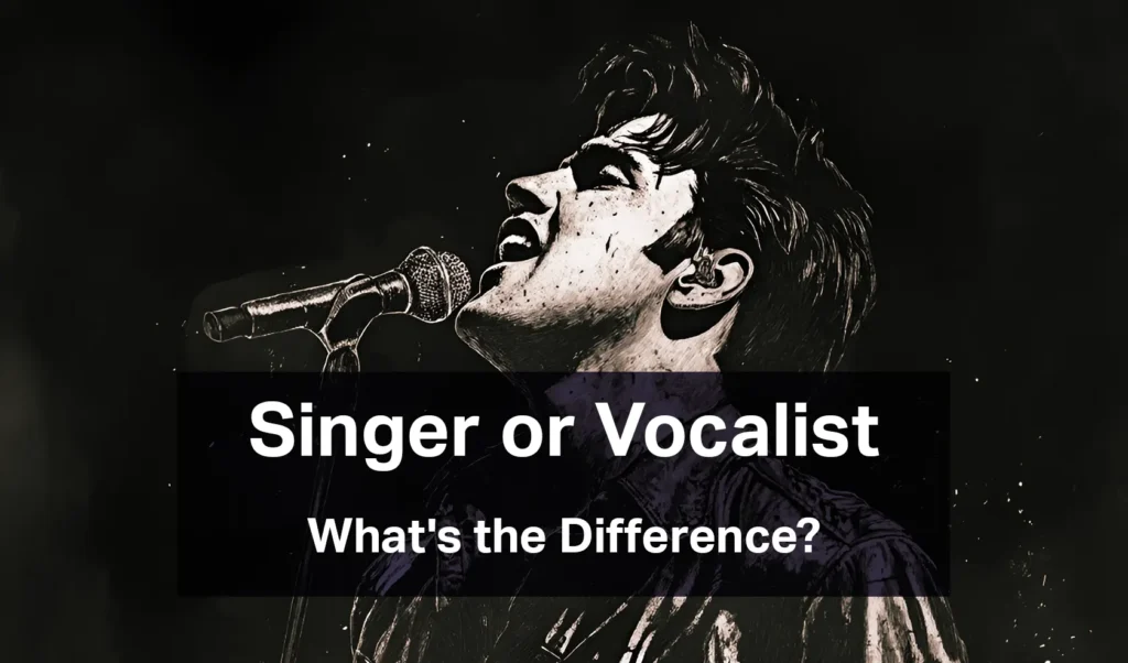 Singer vs Vocalist - What's the Difference